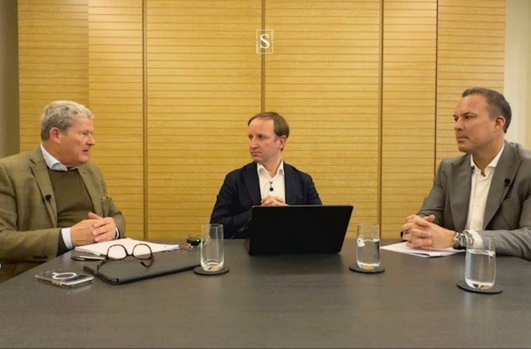 Mikael Rentsch, Legal Director at the FEI with Luc Schelstraete and Piotr Wawrzyniak.